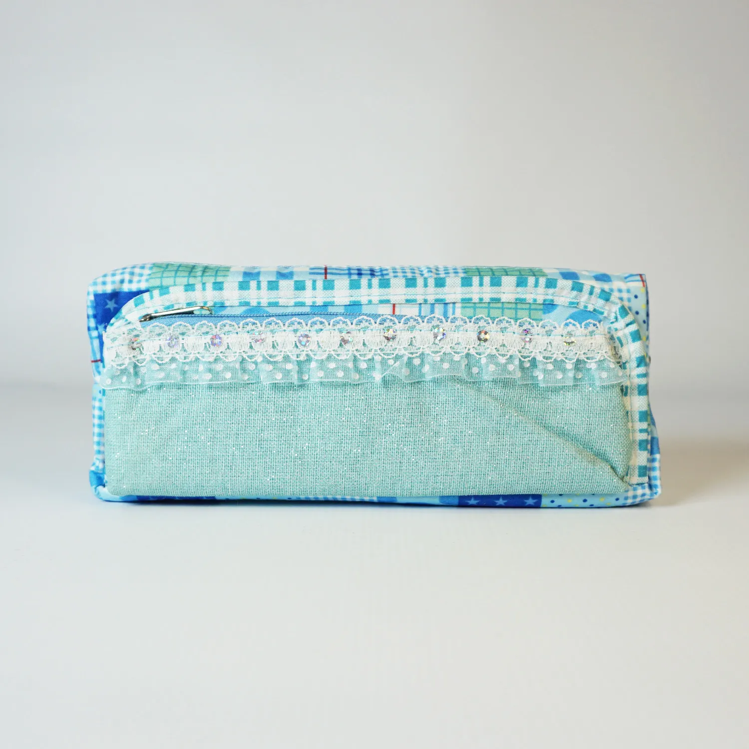 Light blue Fabric Pencil Case