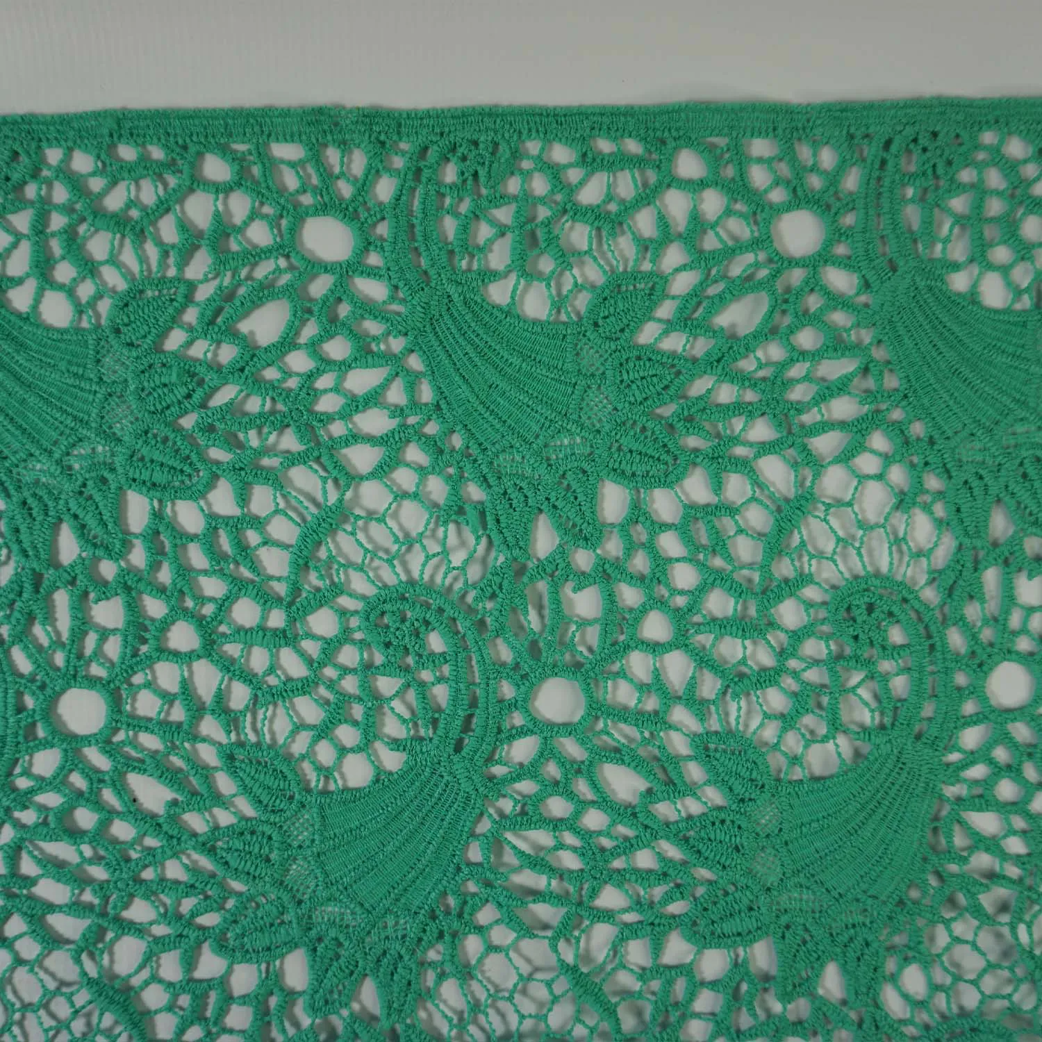 Green Lace Fabric