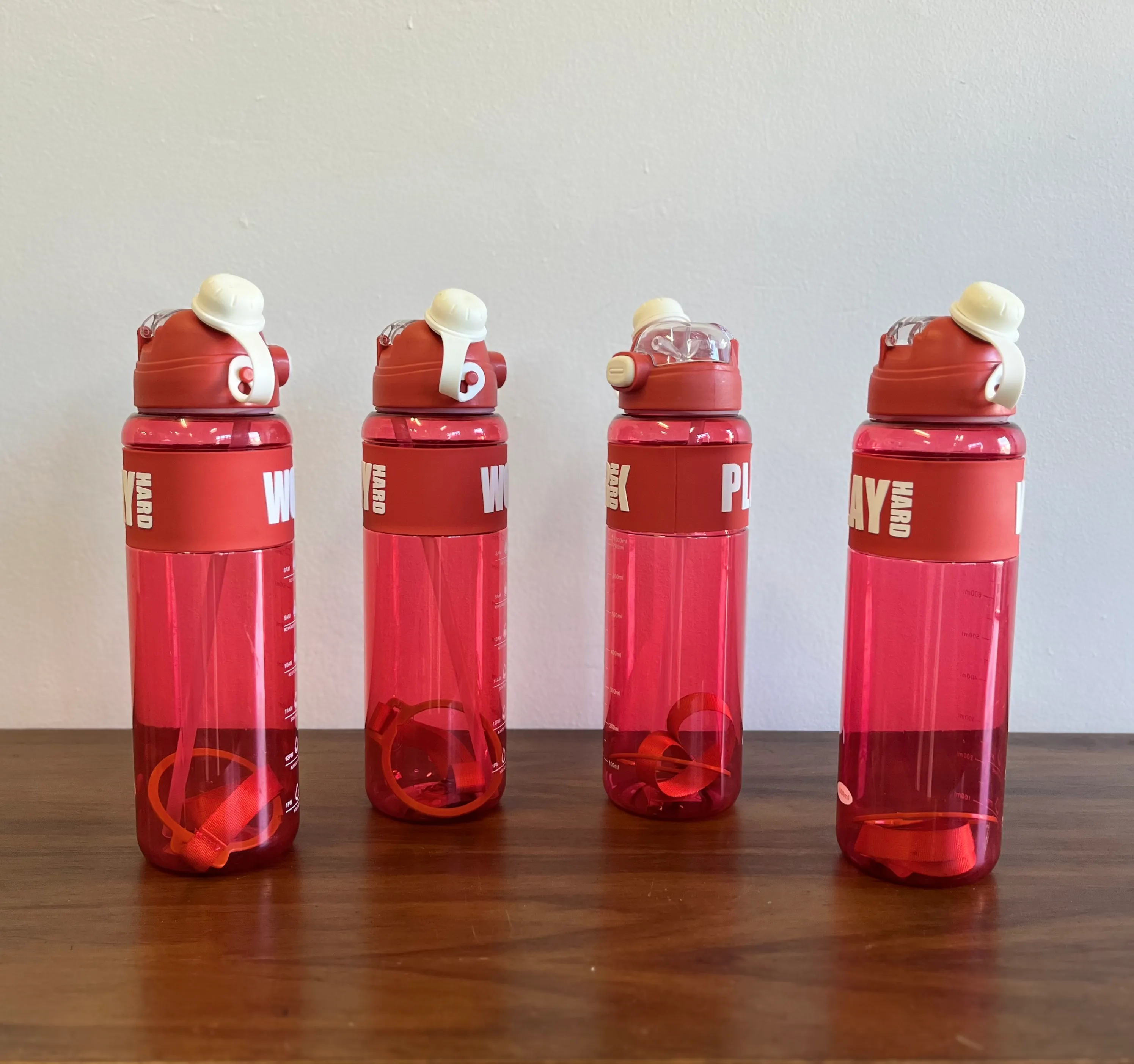 Red Sports Water Bottle