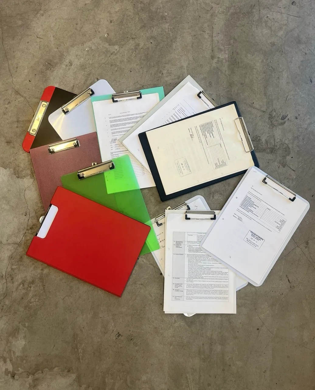 Various Clipboards