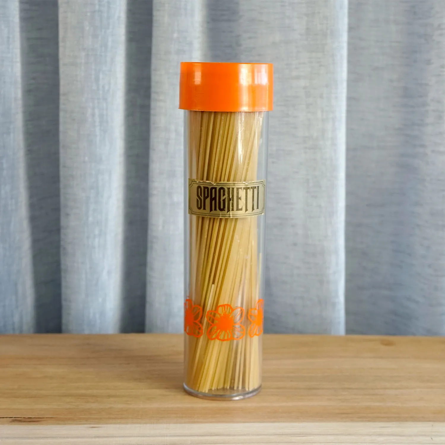 Tall Glass Spaghetti Jar