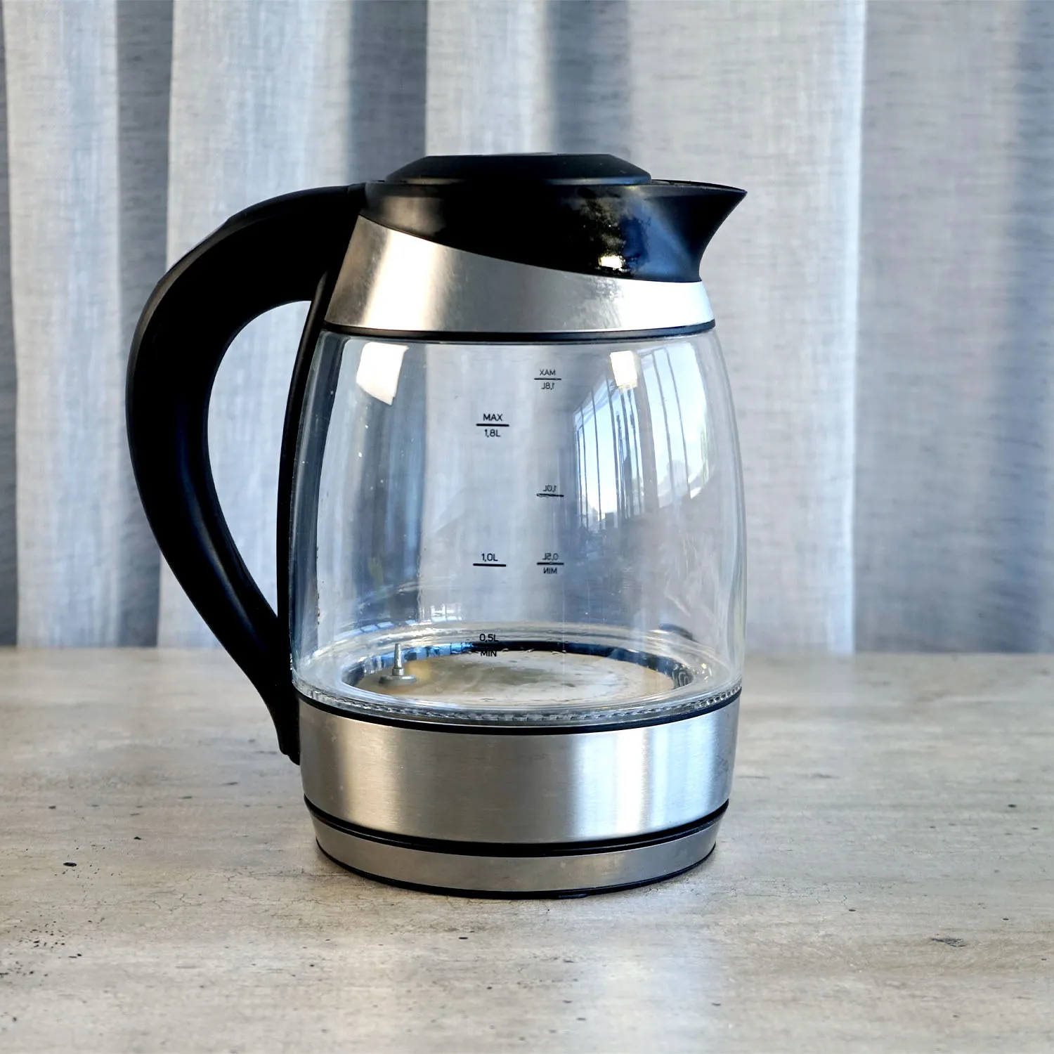 LED Glass Kettle