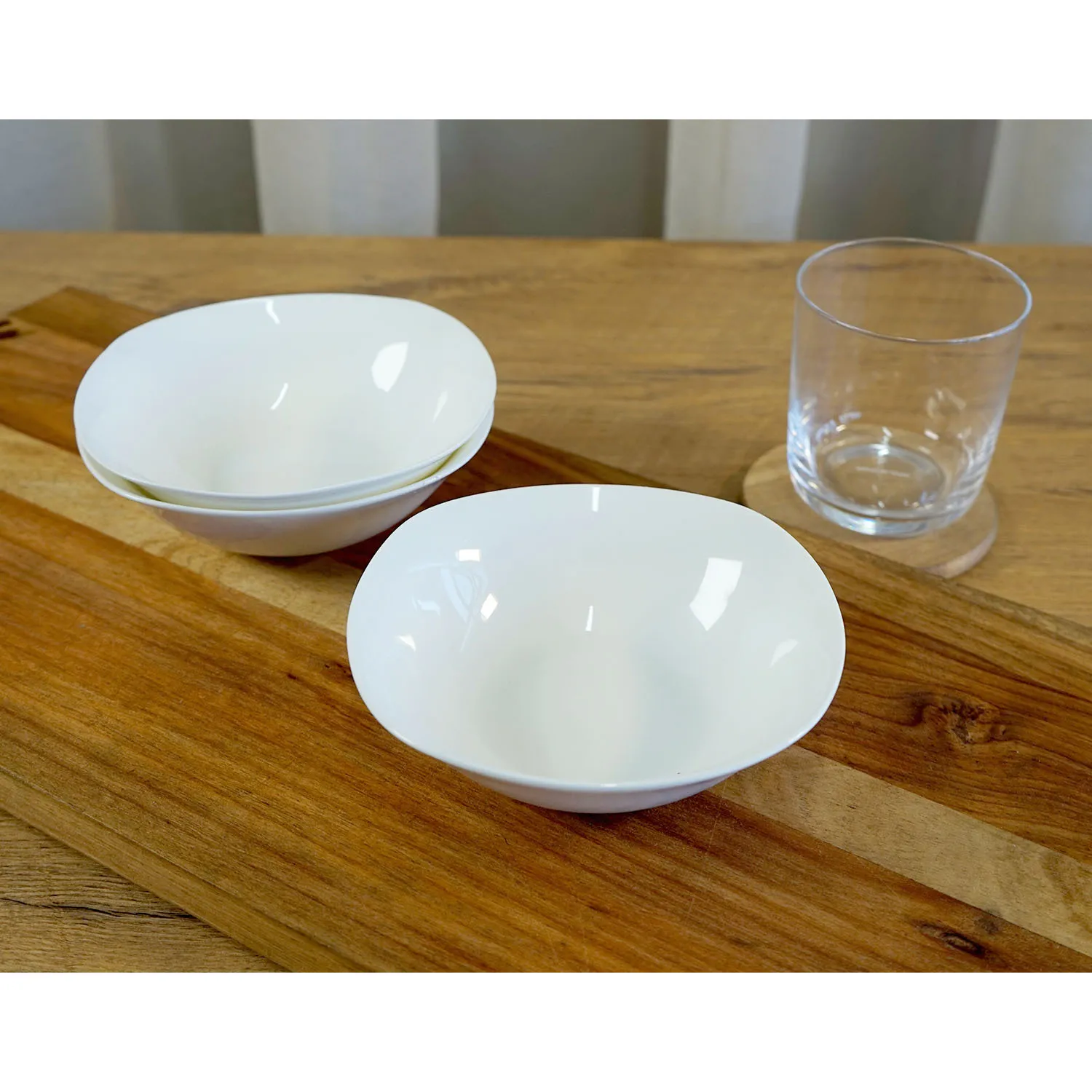 Wilmax Small White Dessert Bowls
