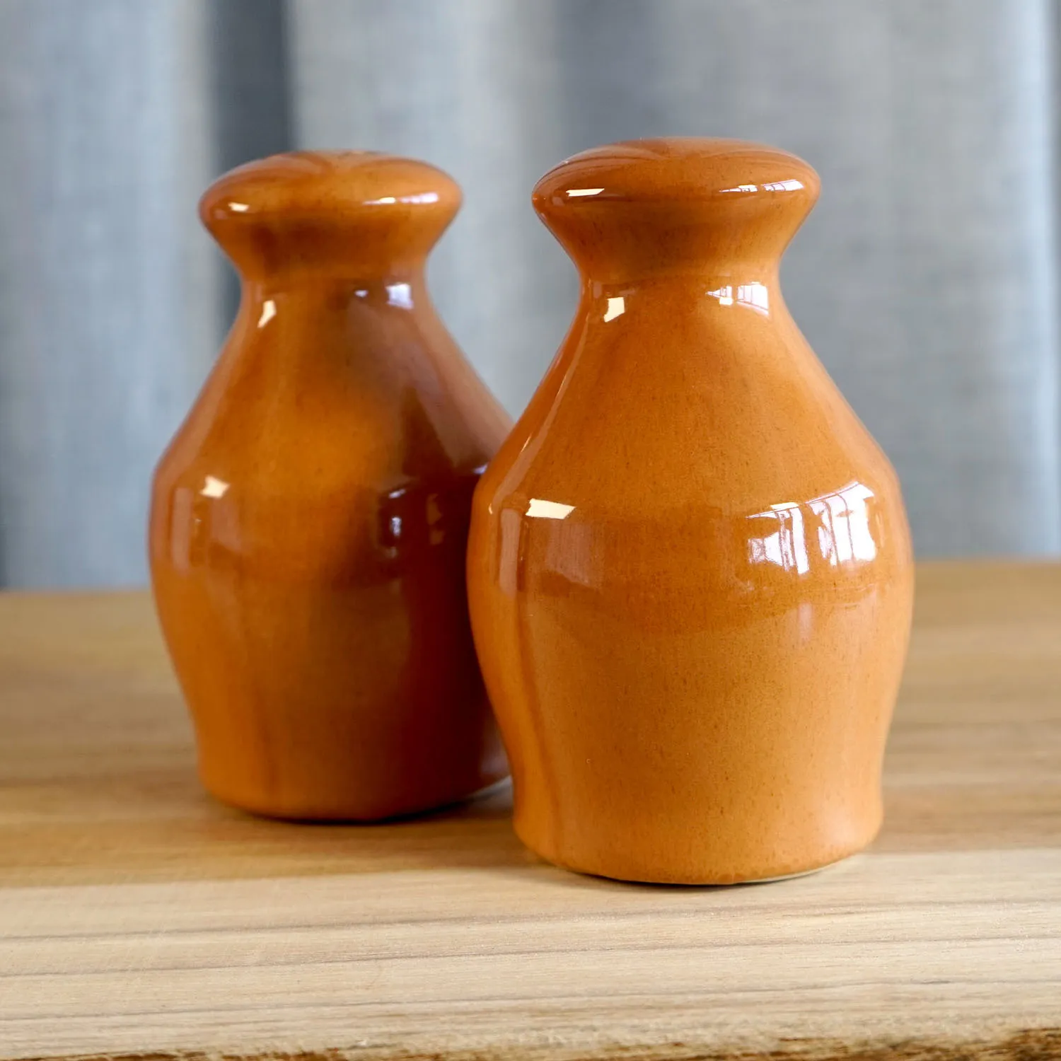 Orange Salt and Pepper Shakers