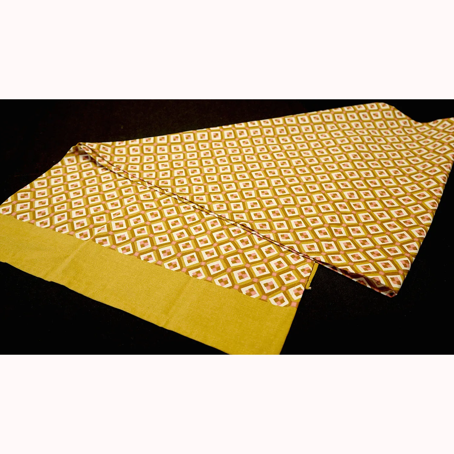 Gold Patterned Table Runner