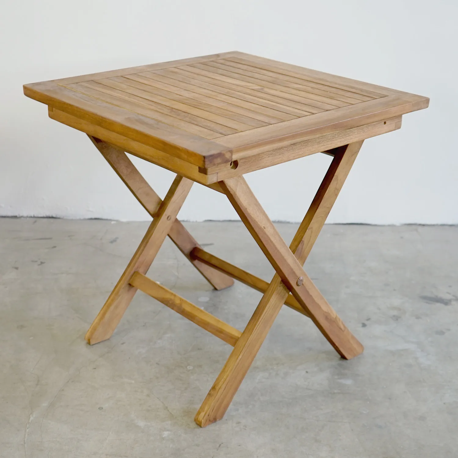 Outdoor Wood Side Tables