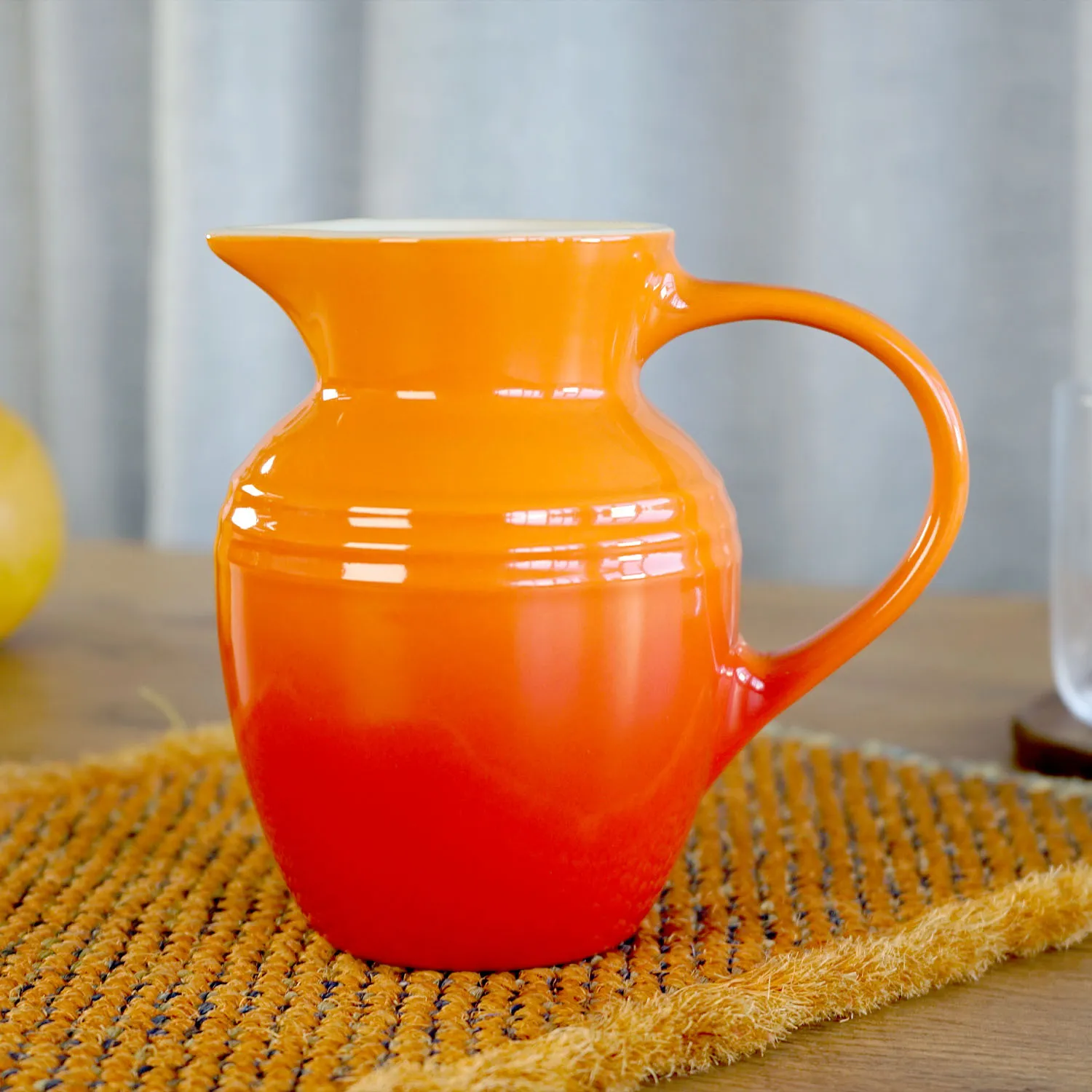 Orange Le Creuset Milk Jug