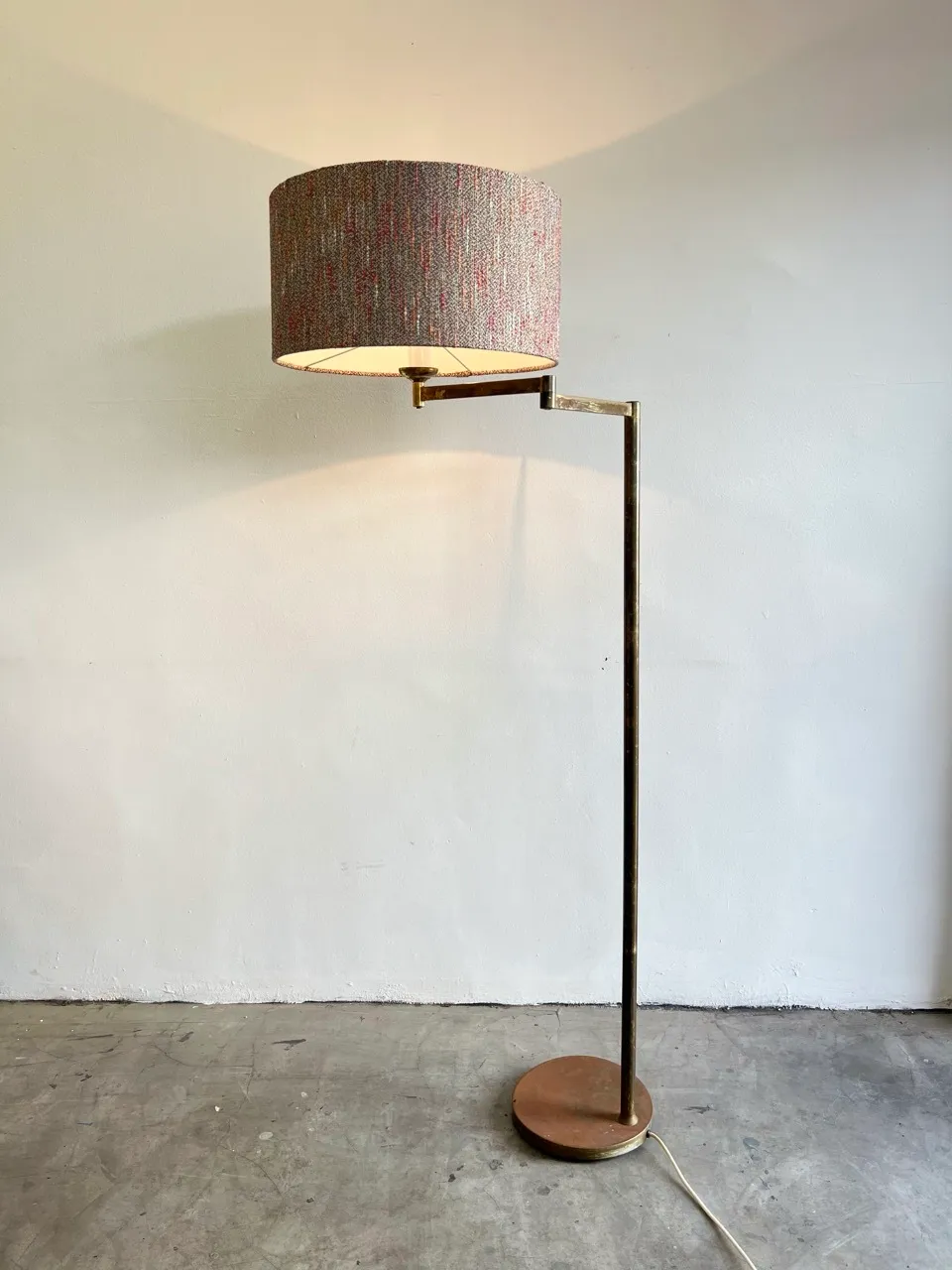 Golden Mid-Century Classic Standing Lamp