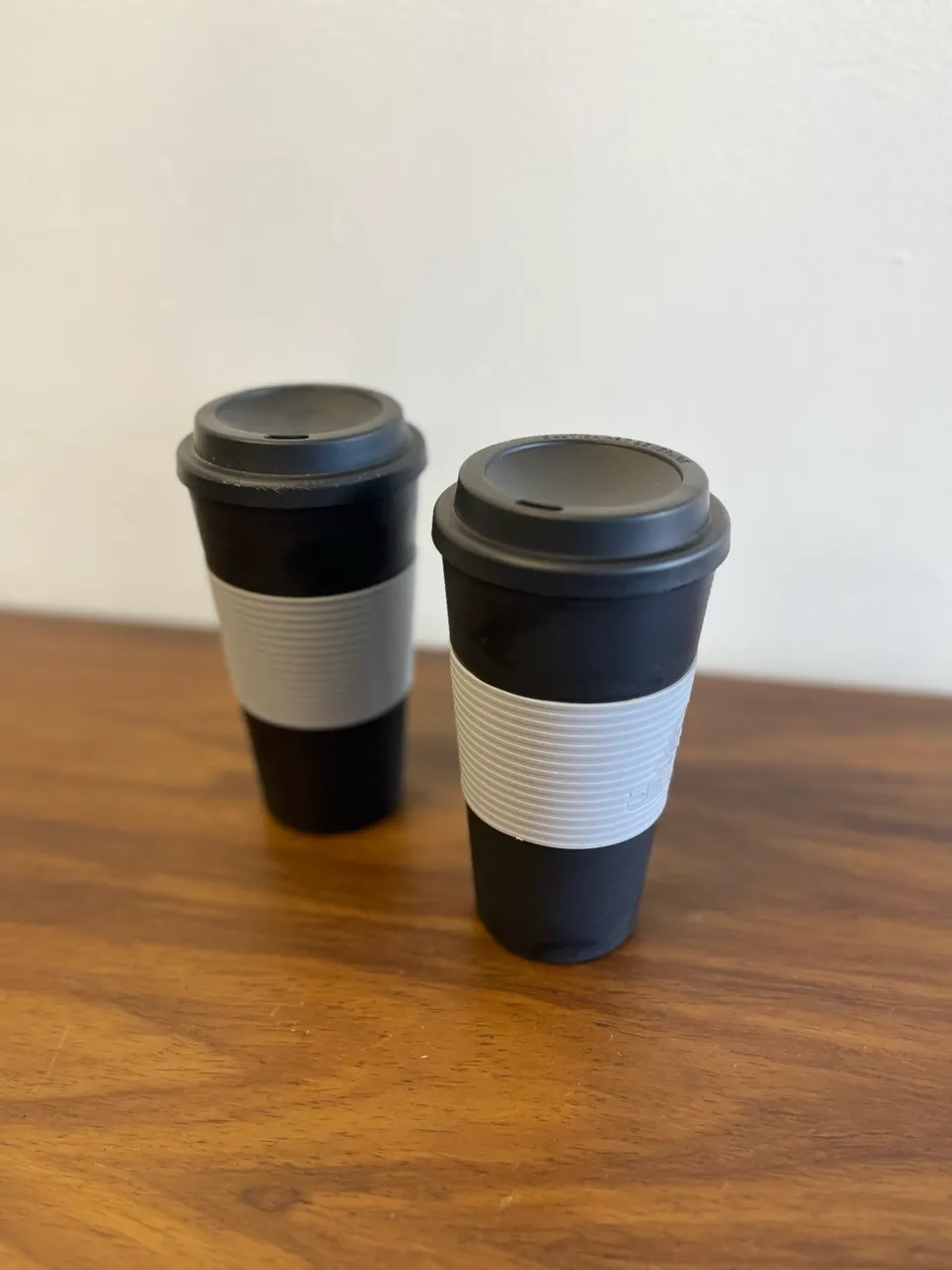 Reusable Black Travel Coffee Mug