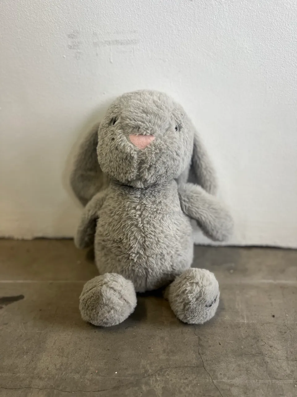 Grey Plush Bunny
