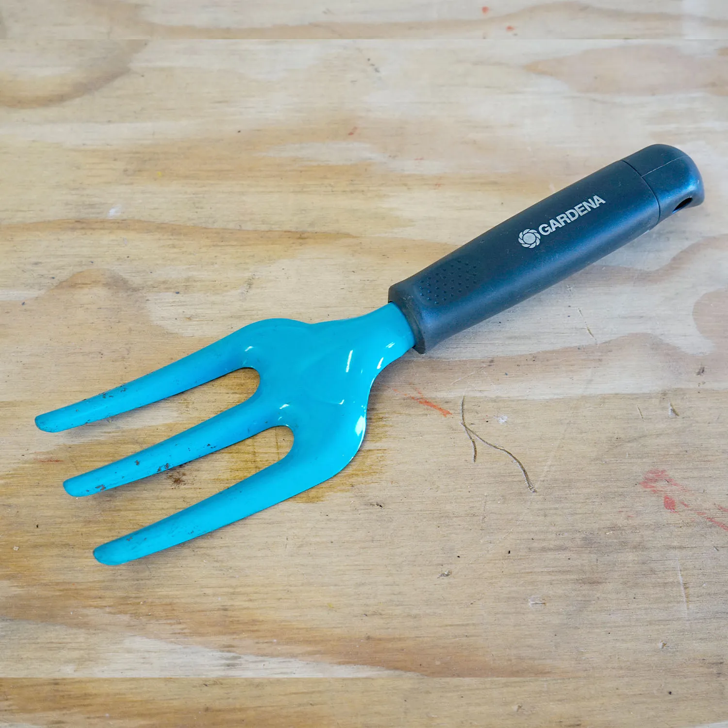 Small Blue Gardena Fork