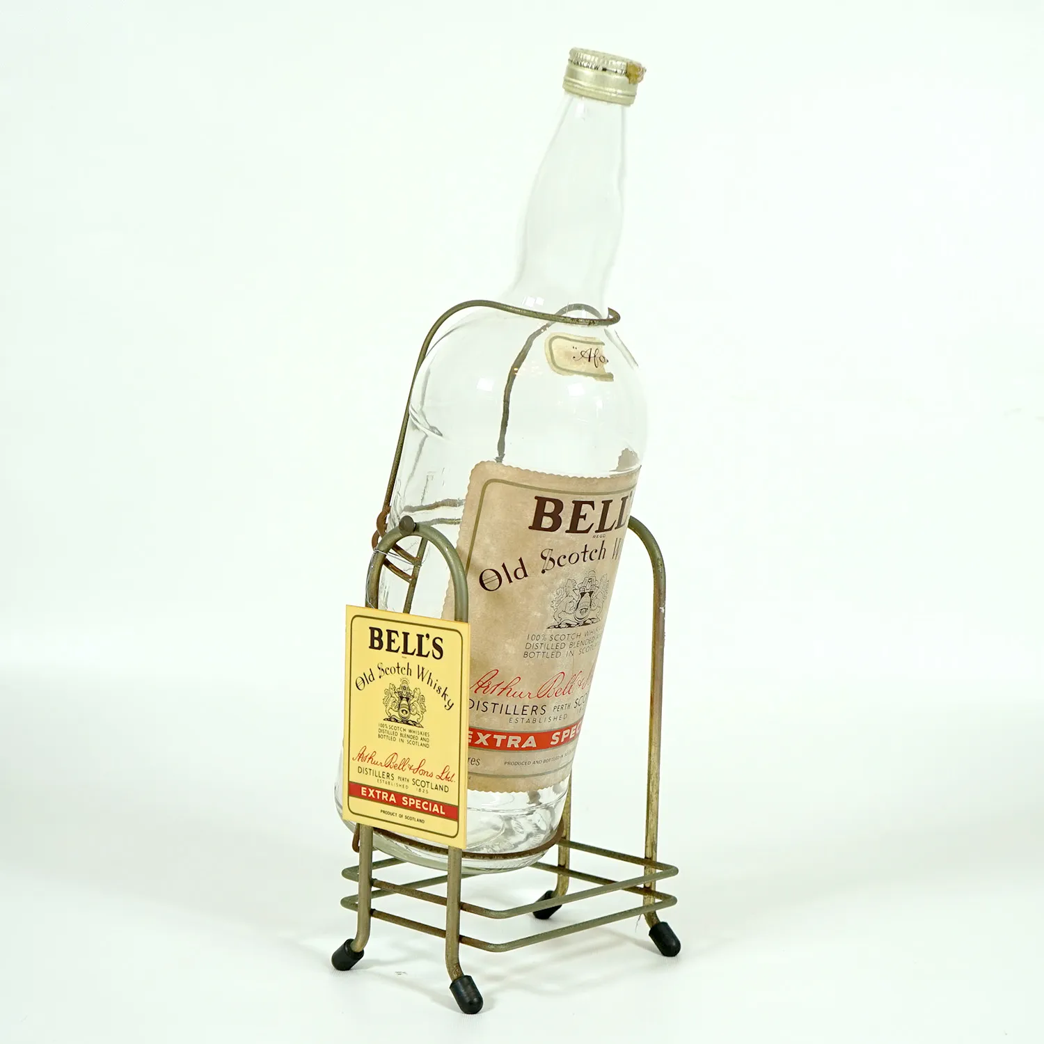 Extra Large Bells Whisky Bottle on Stand
