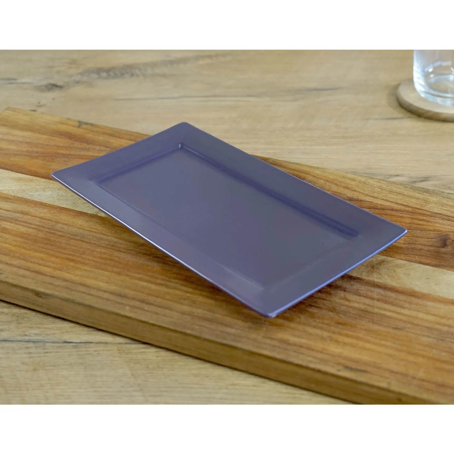 Rectangular Purple Platter