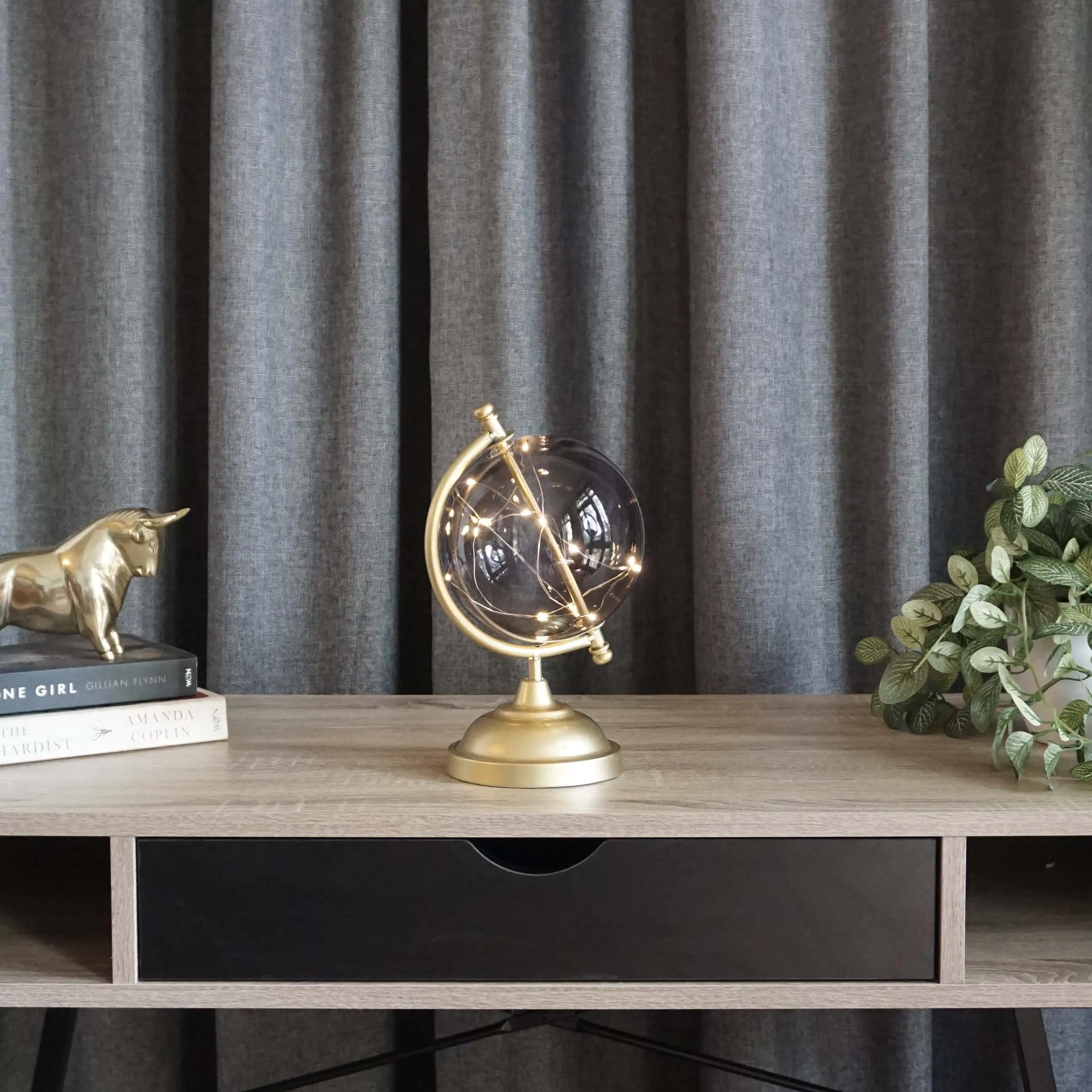 Small Globe Fairy Light Lamp