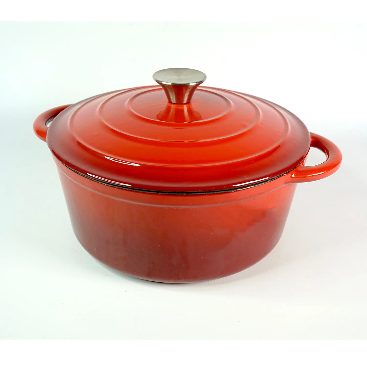 Red Round Casserole Dish