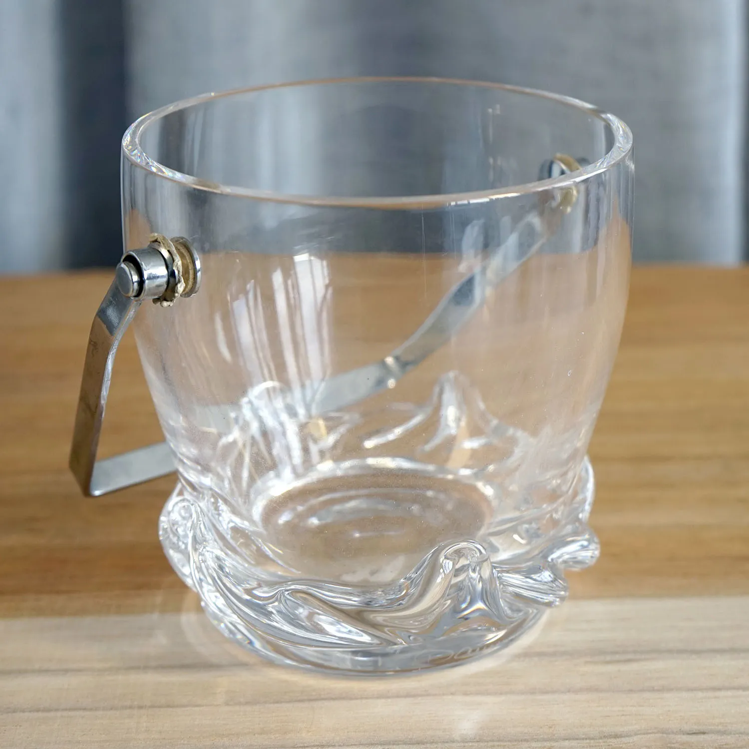 Small Glass Ice Bucket