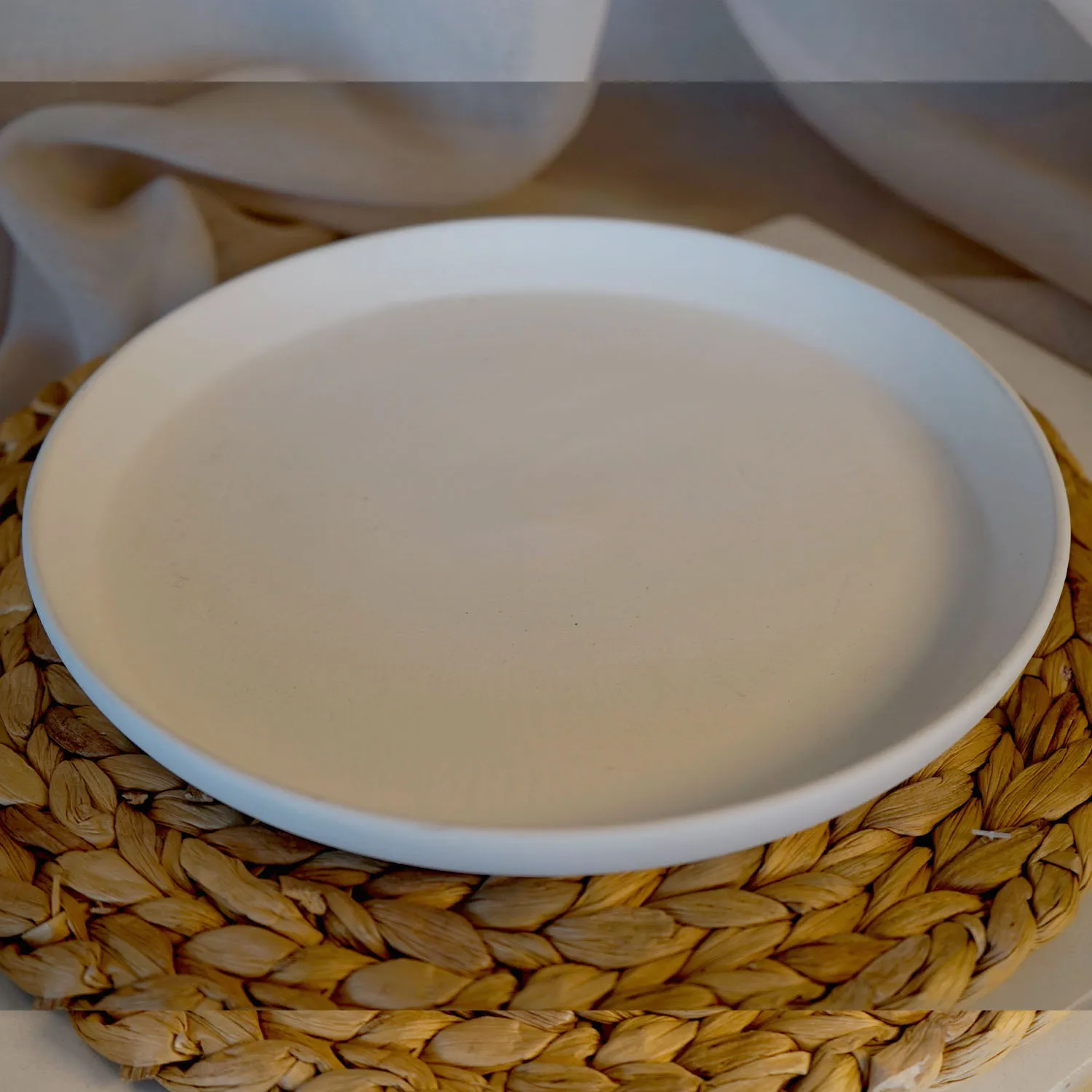 Round Edged White