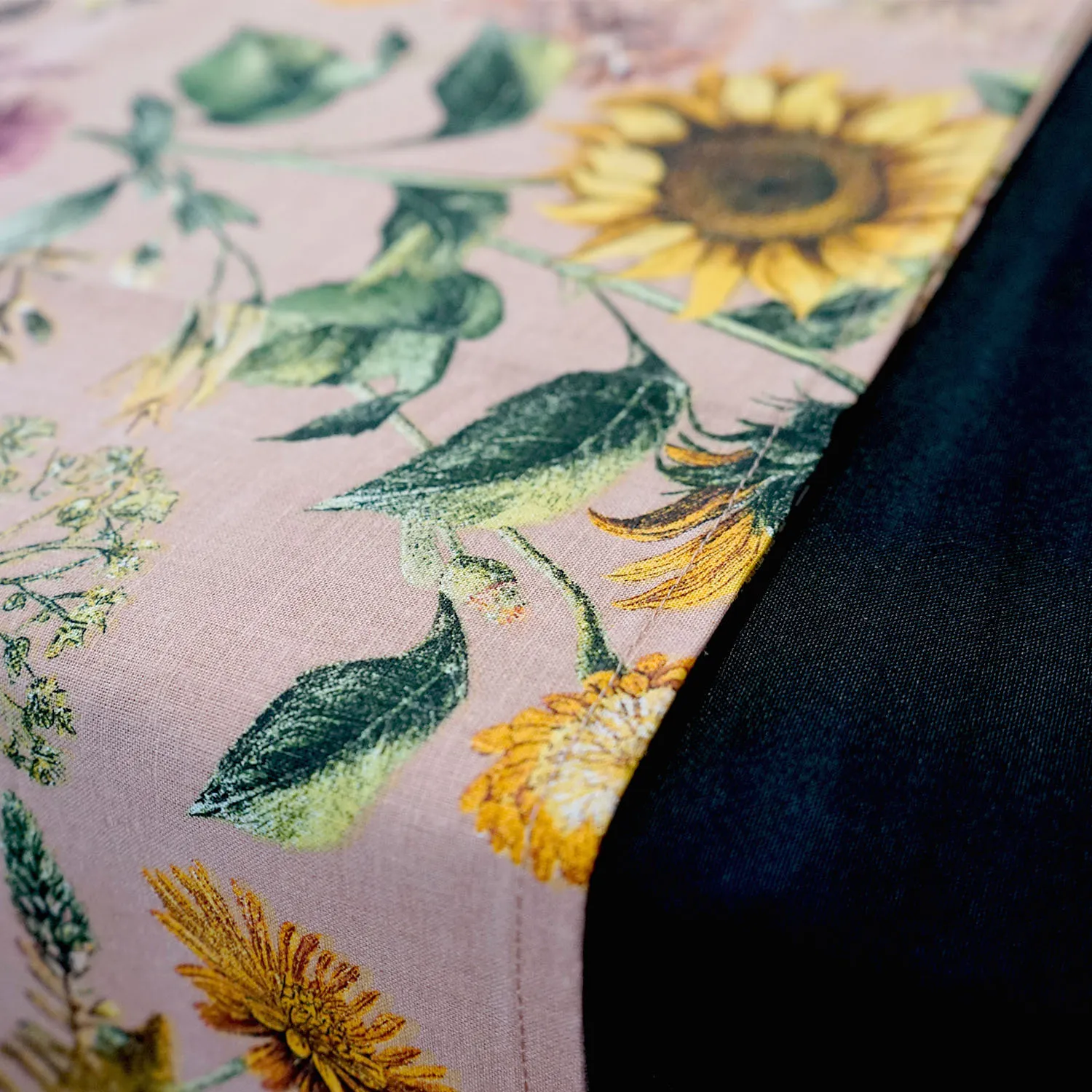 Pink Floral Table Cloth