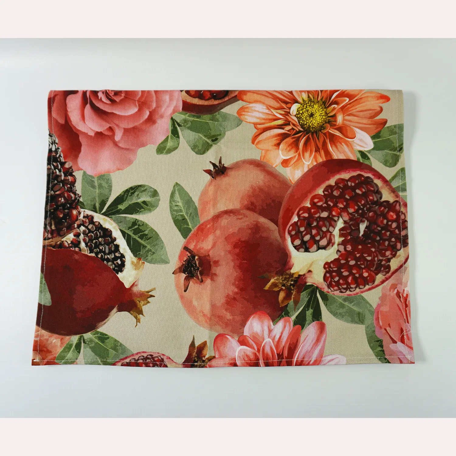Table Runner, Pomegranate 
