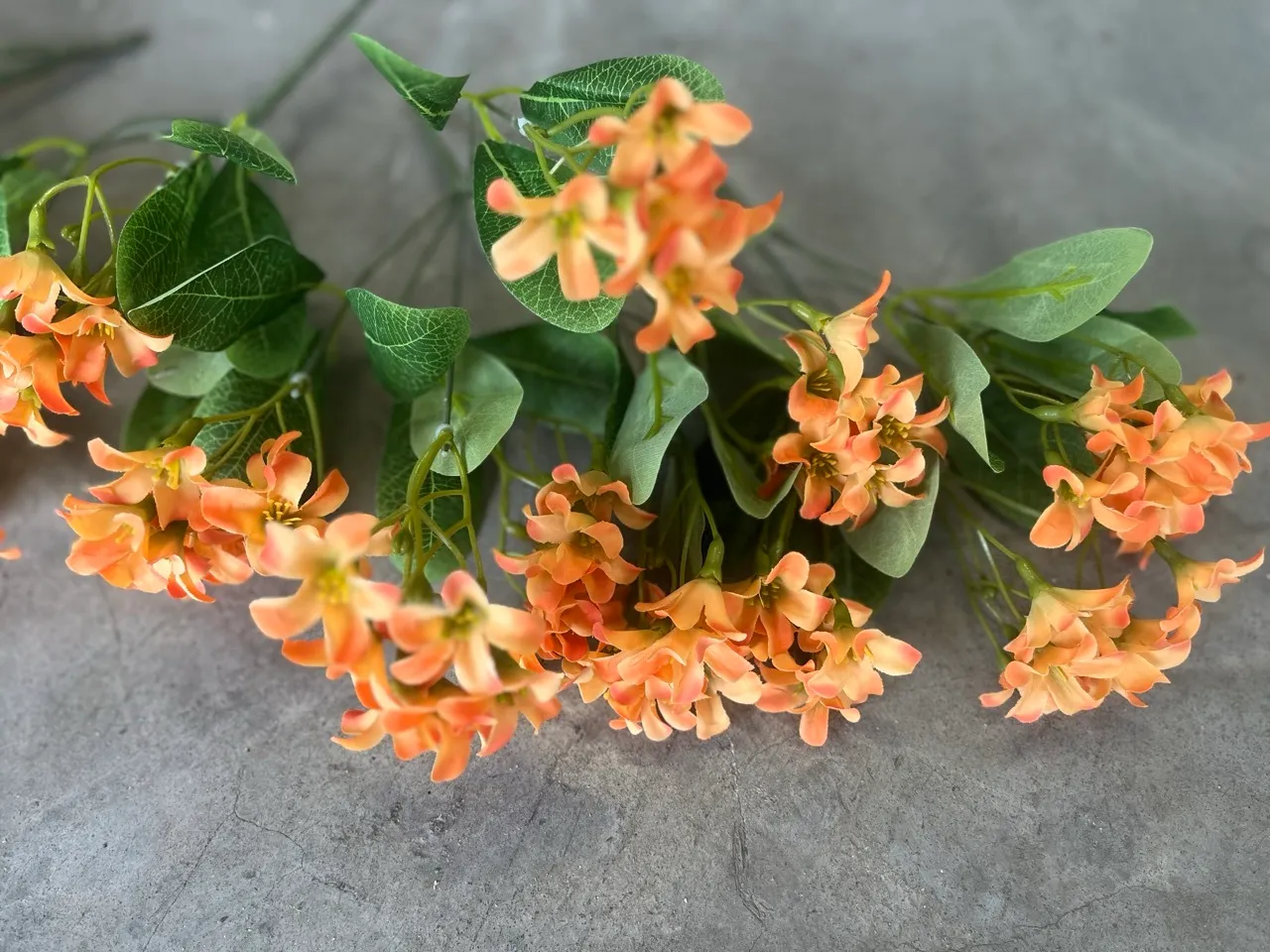 Artificial Peach Blossom Bush