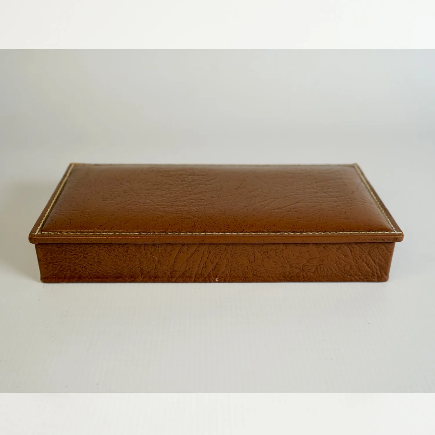 Small Brown Leather Box
