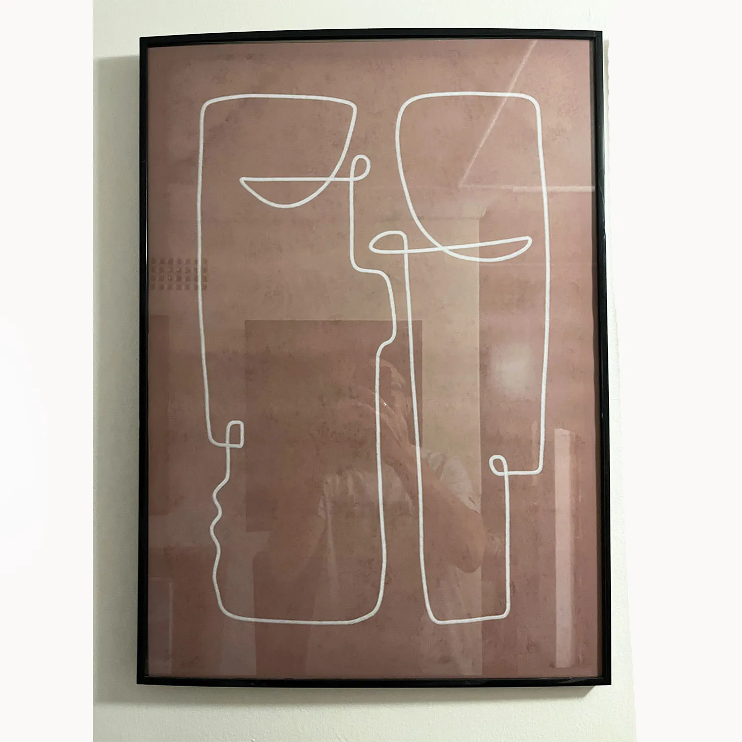 Brown Abstract heads