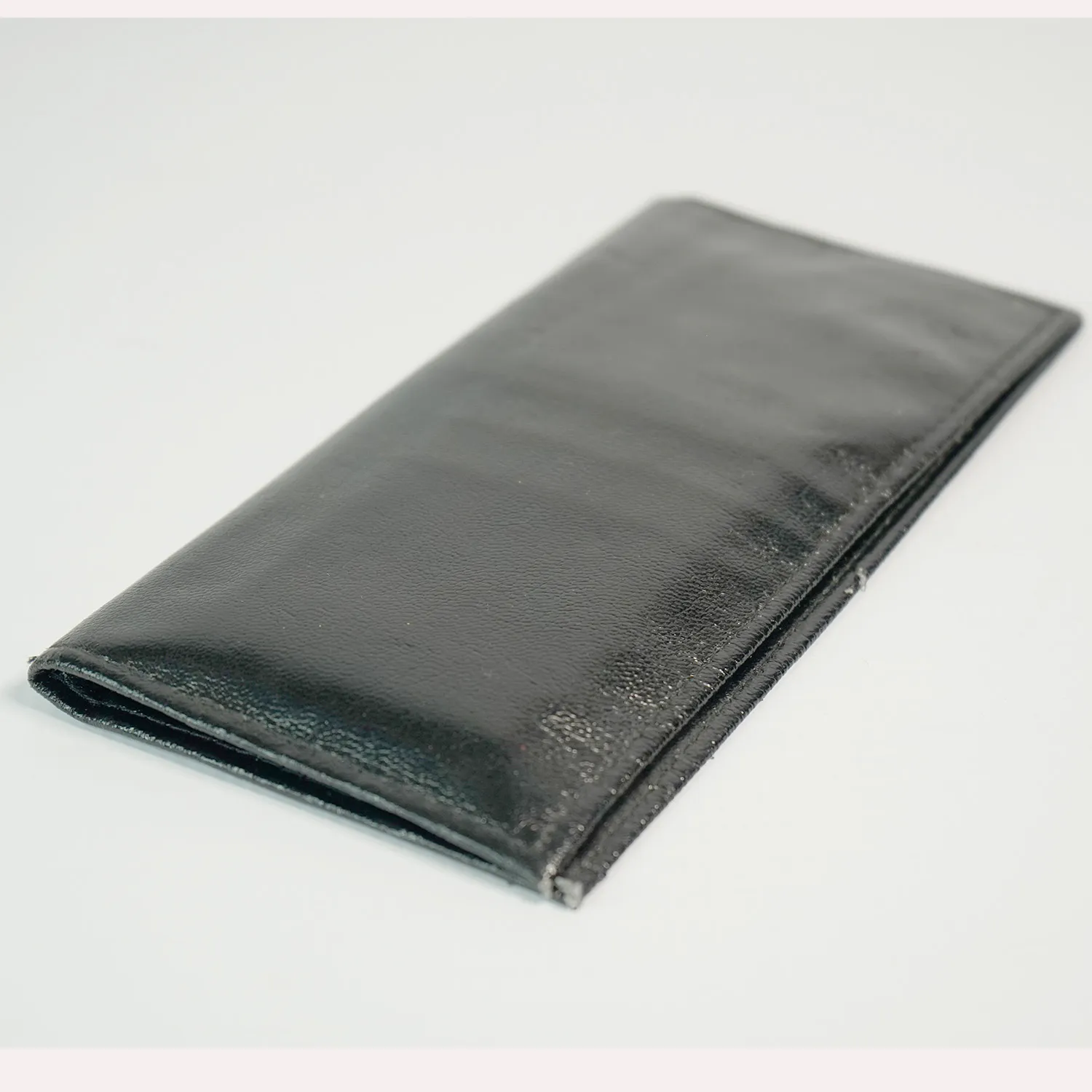 Black Leather Vintage Wallet