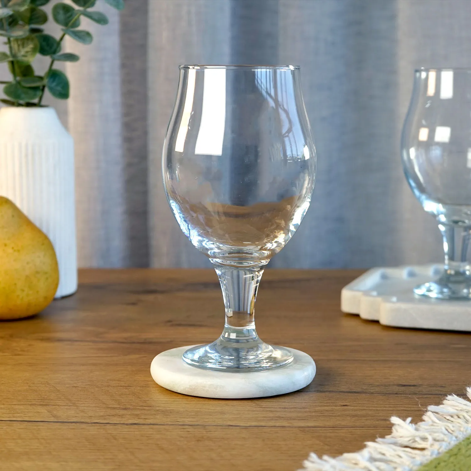 Short Stemmed Beer Glass