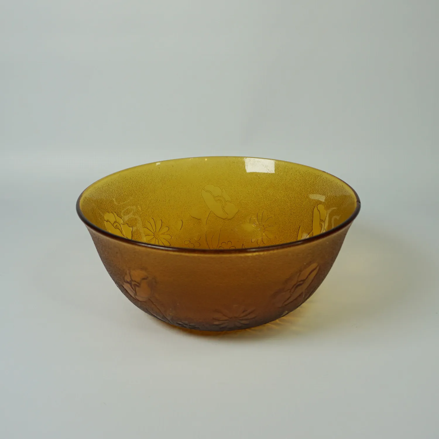 Yellow Glass Bowl