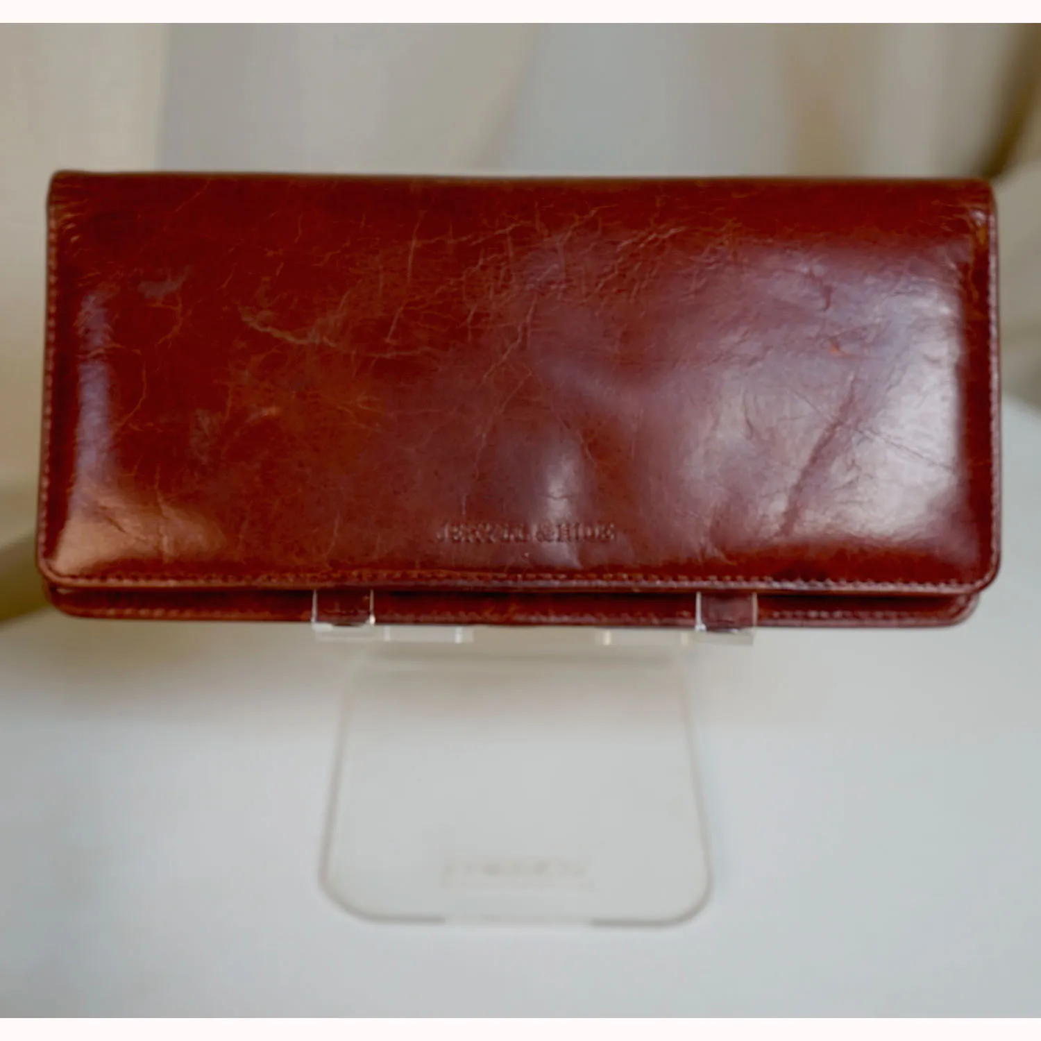 Oxblood Vintage Leather Purse 