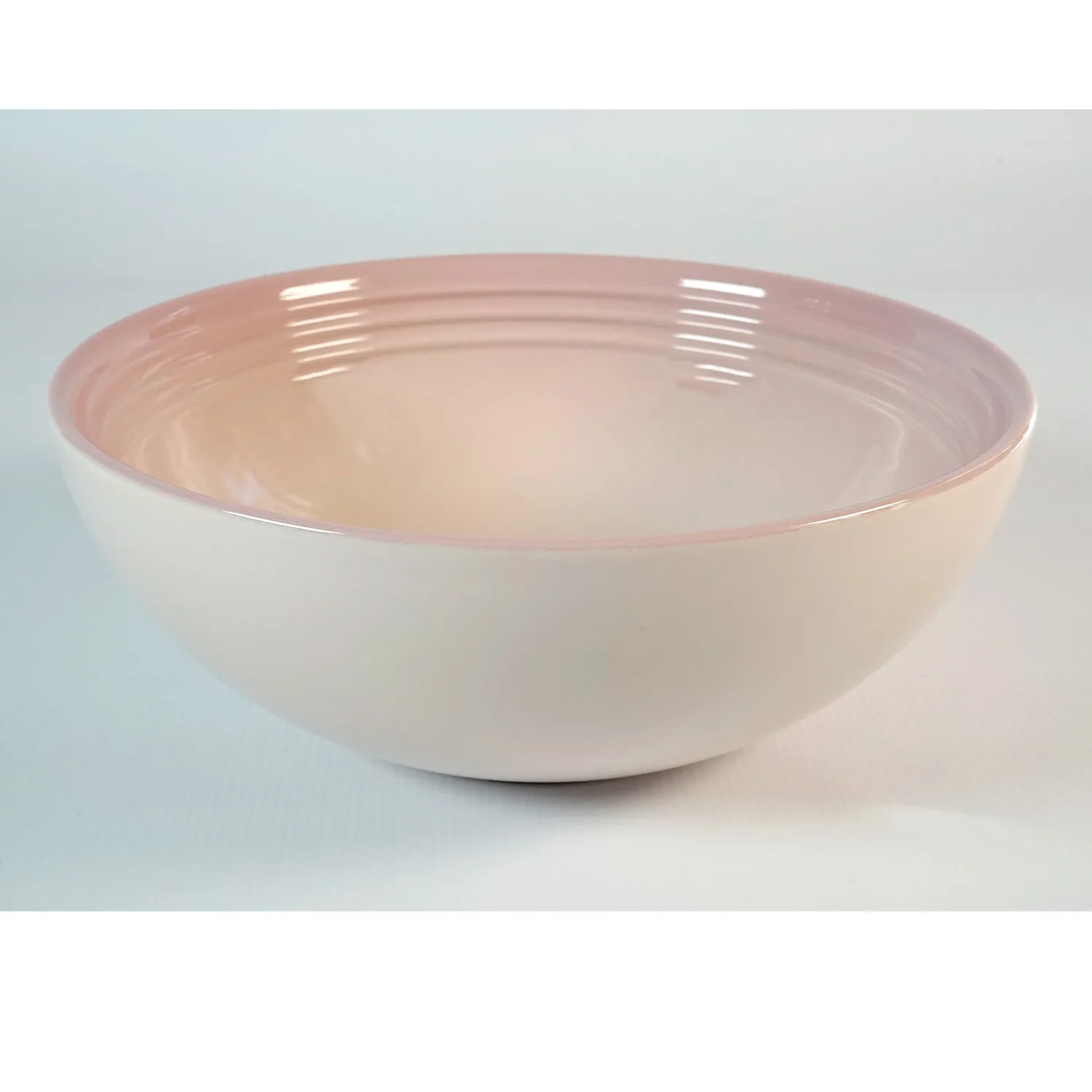 Medium Pink Ceramic Le Creuset Bowl