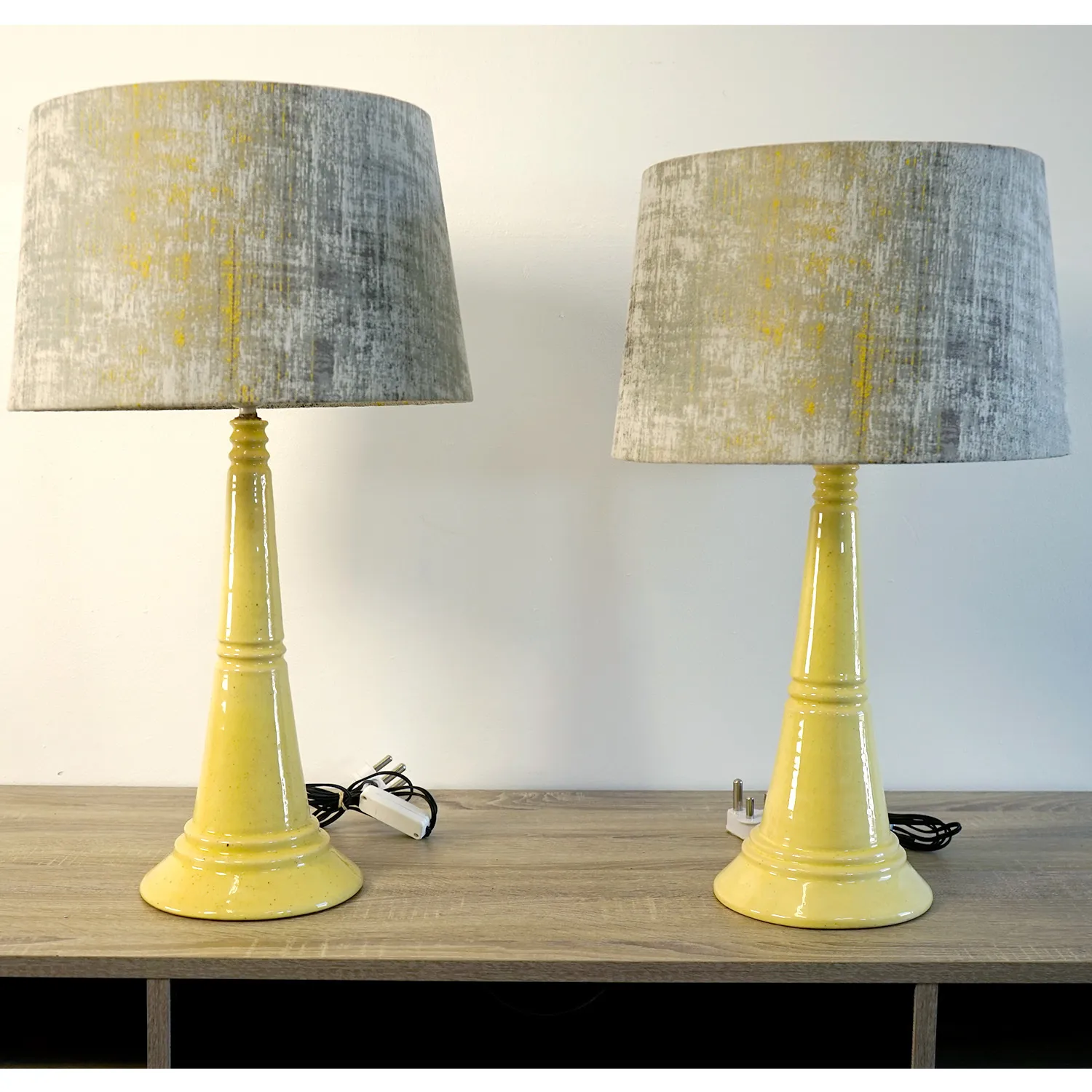 Yellow Ceramic Lamps