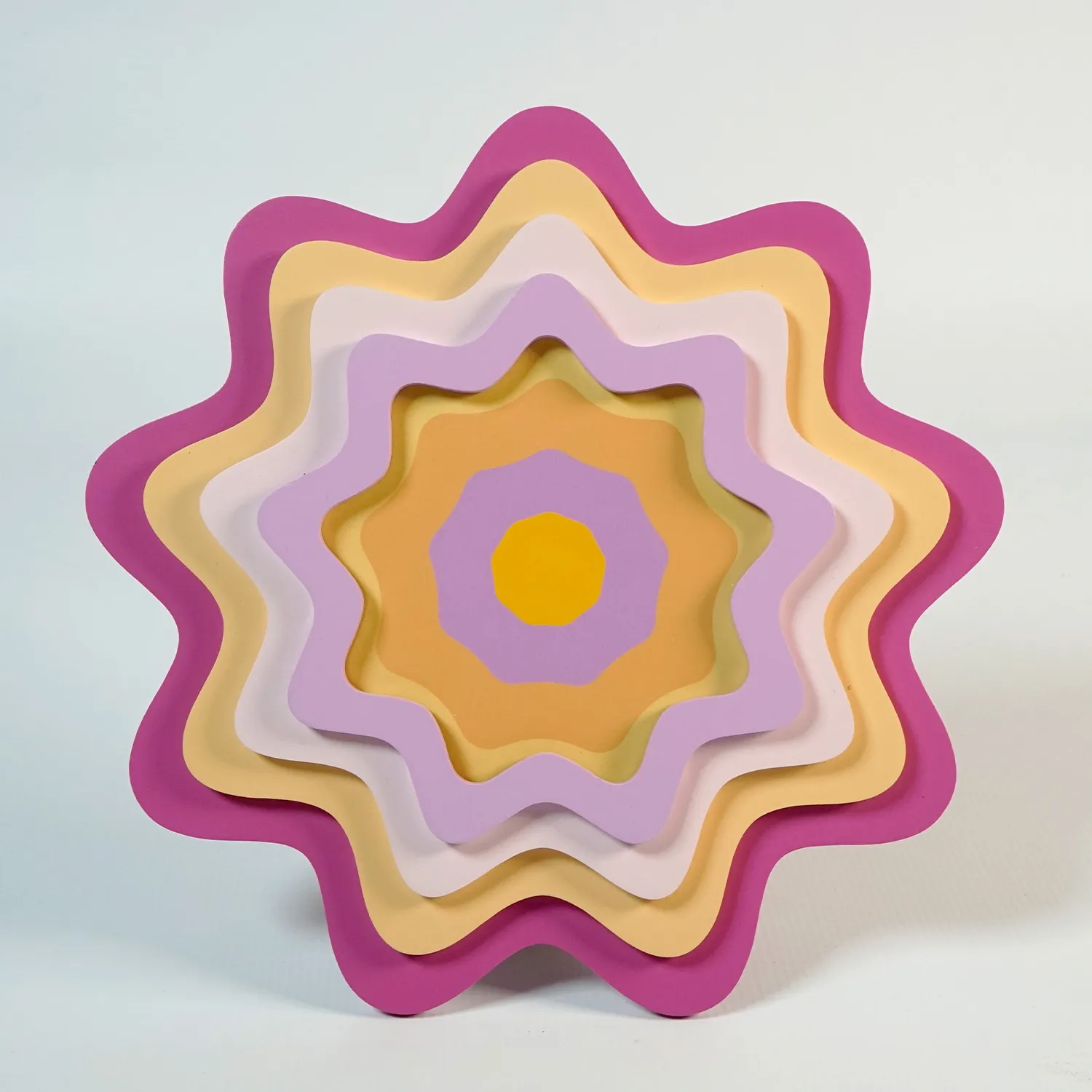 Star Shaped Pastel Picture Frame