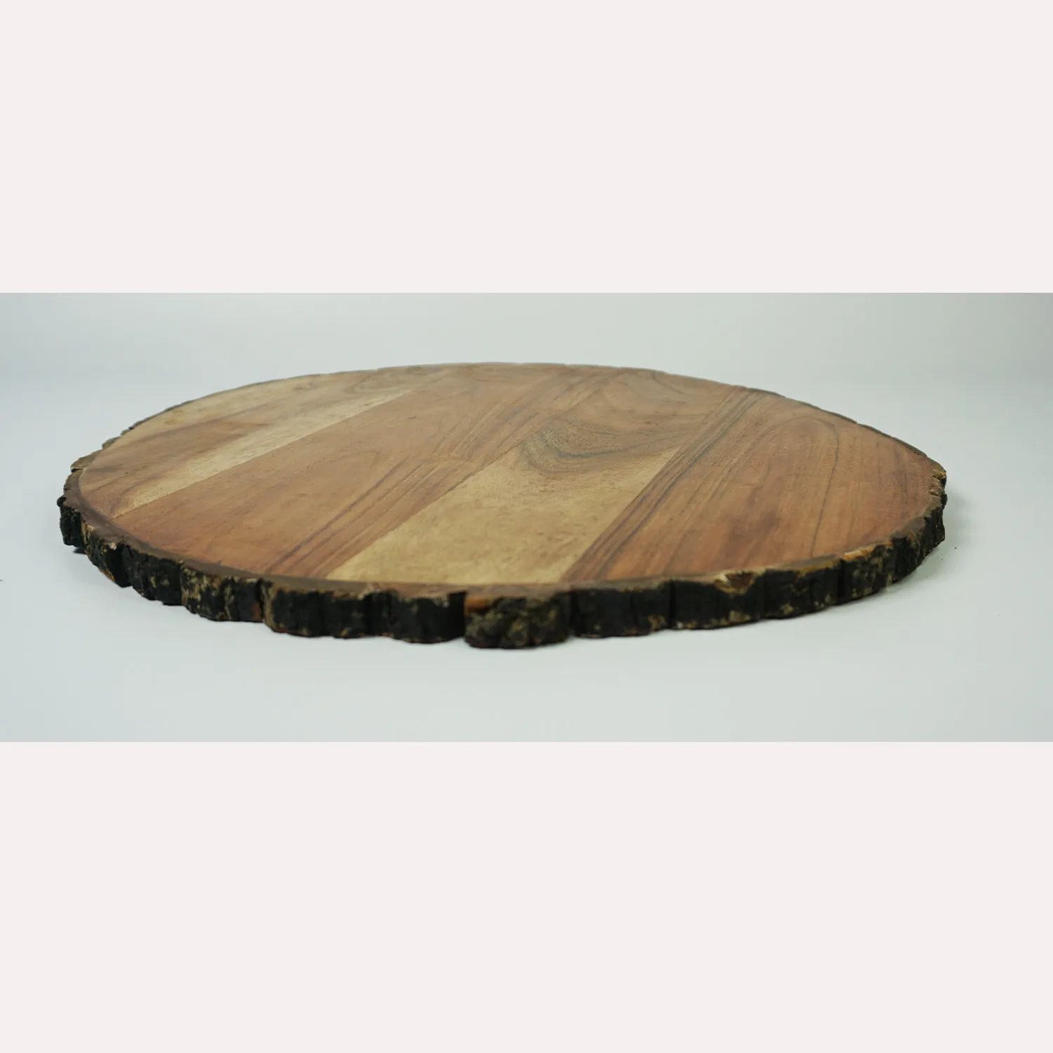 Round Rough Wooden Board 