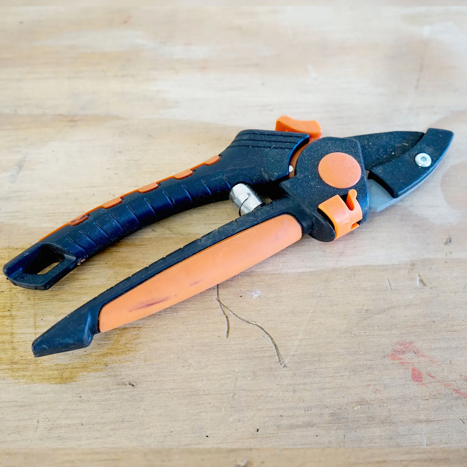 Black and Orange Garden Secateurs