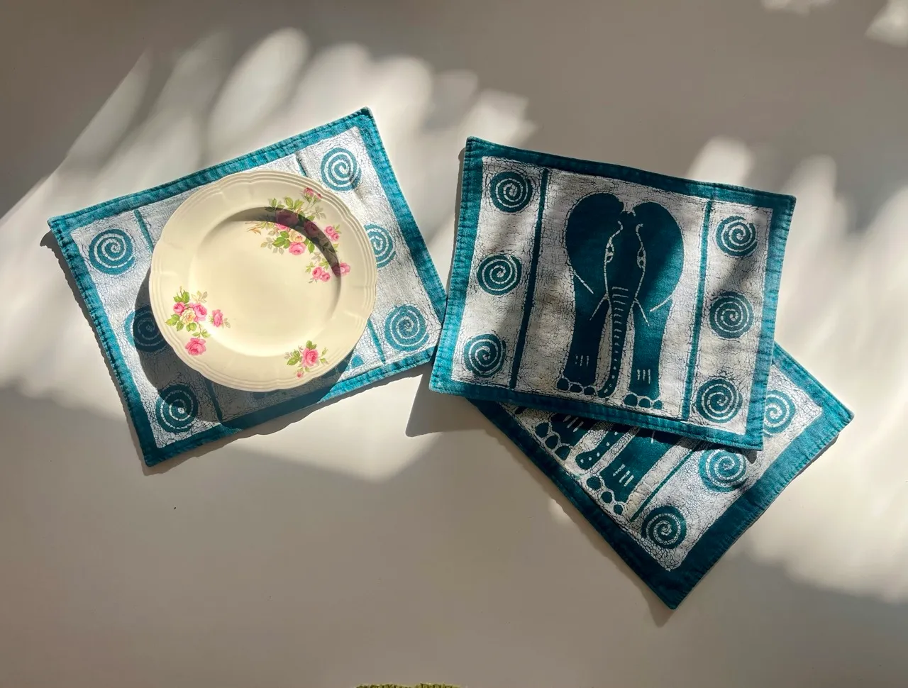 Turquoise Safari African Placemats