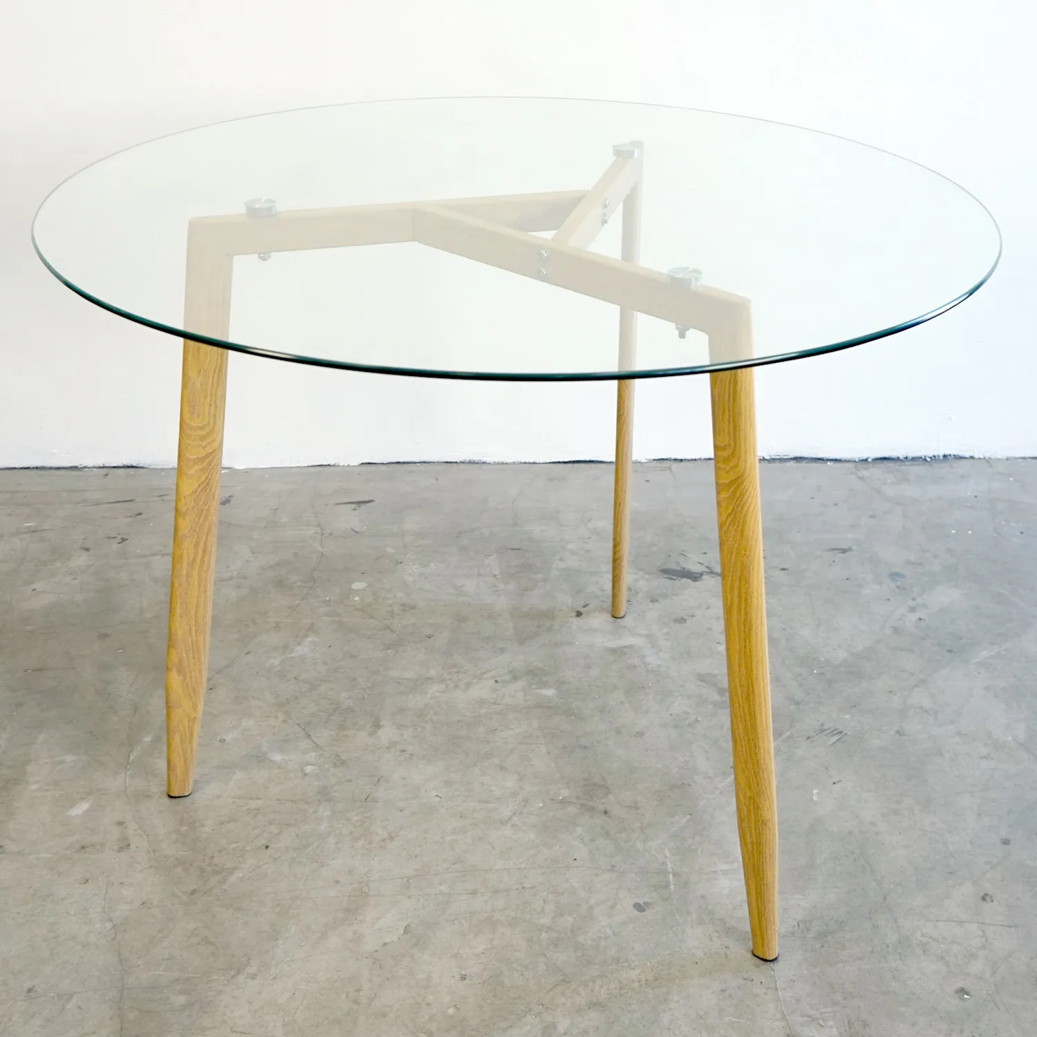 Round Glass Table