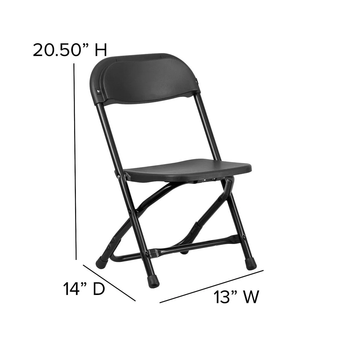 Silla Negra plegable
