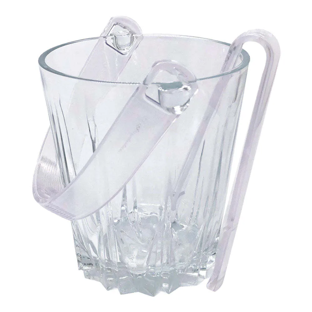 Bote para hielos con pinza