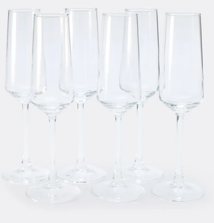 Champagne Glasses 210ml 