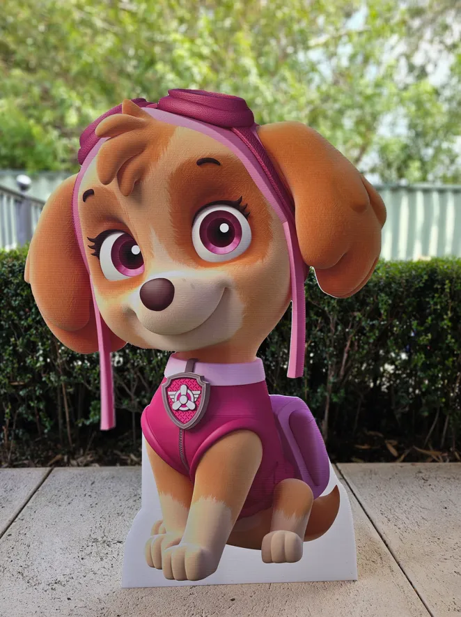 Skye Paw Patrol Cut Out Hire