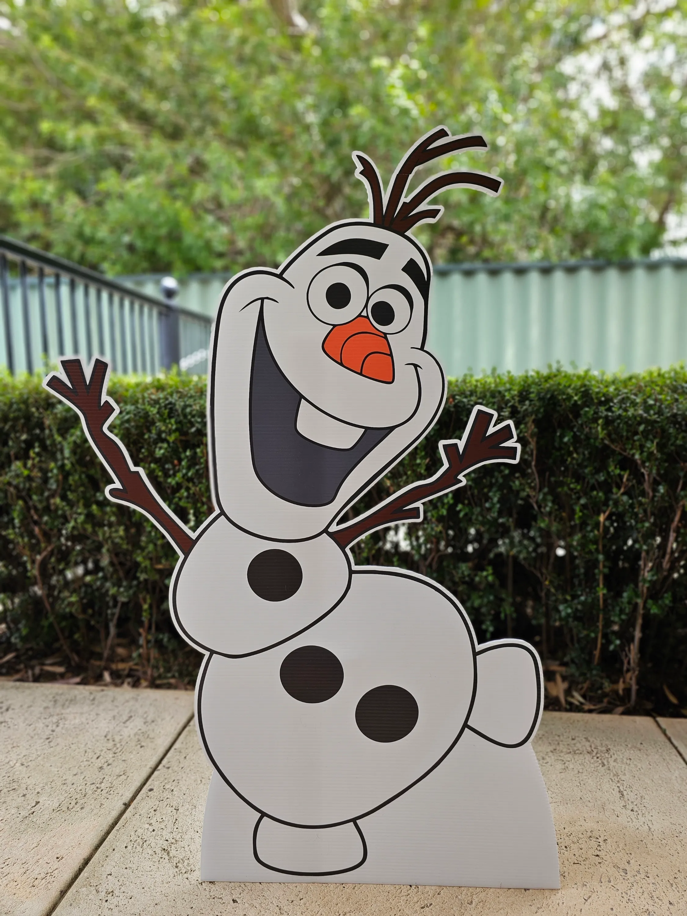 Olaf Cut Out Hire