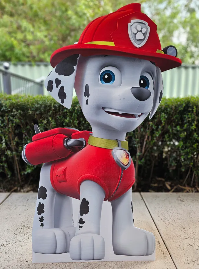 Marshall Paw Patrol Cut Out Hire