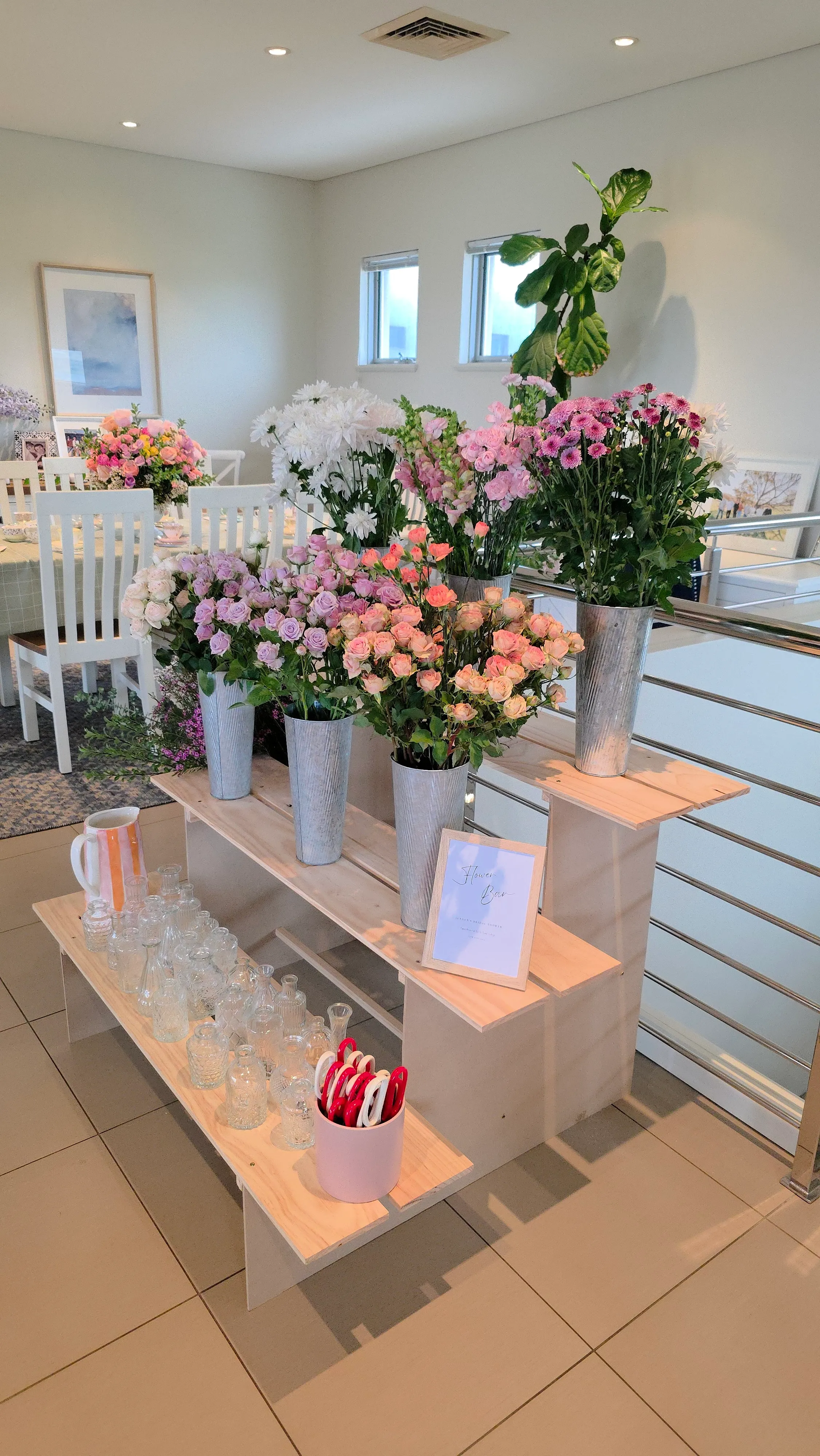 Flower Bar Stand Hire