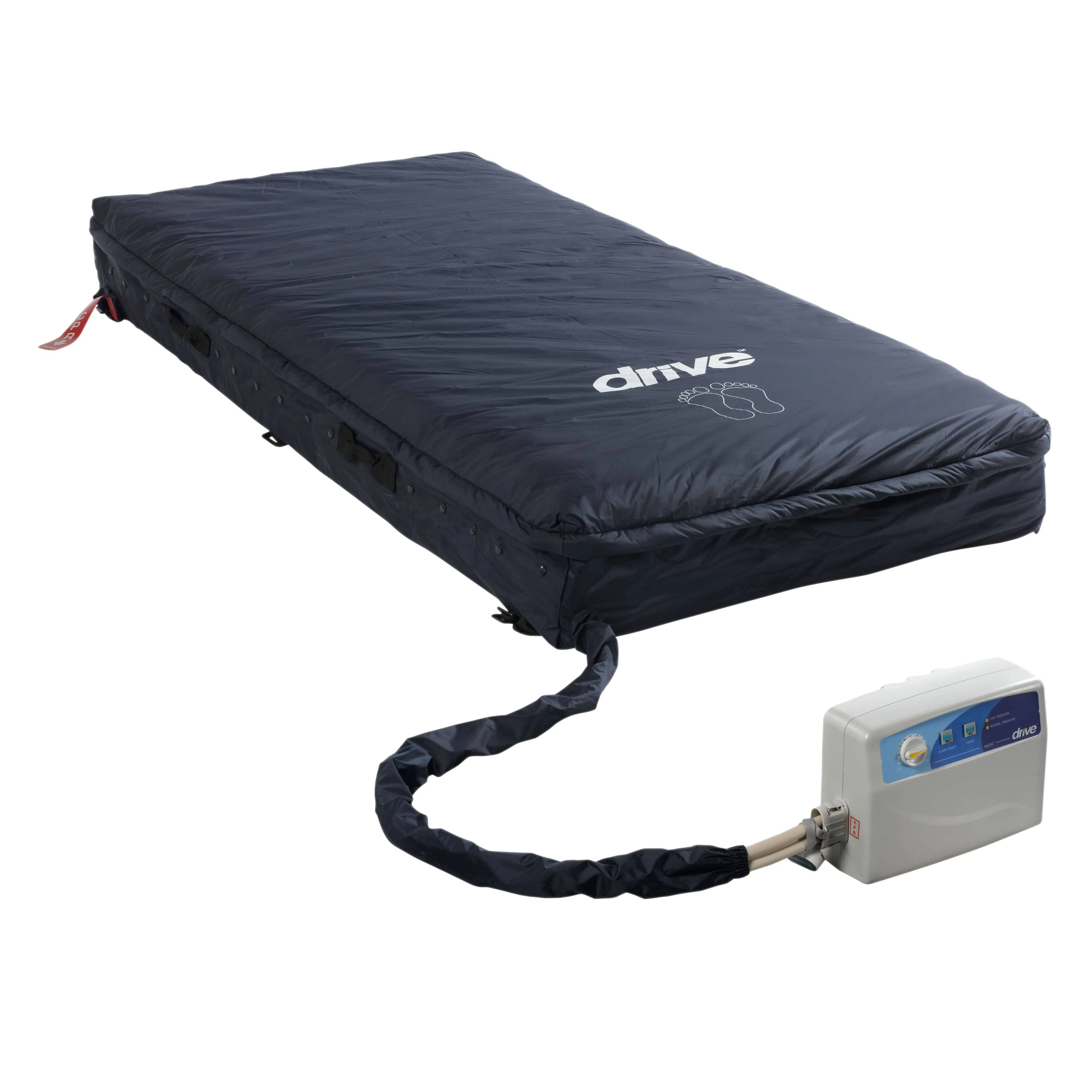 14530 Drive Medical Med-Aire Assure 5" Air with 3" Foam Base Alternating Pressure and Low Air Loss Mattress System