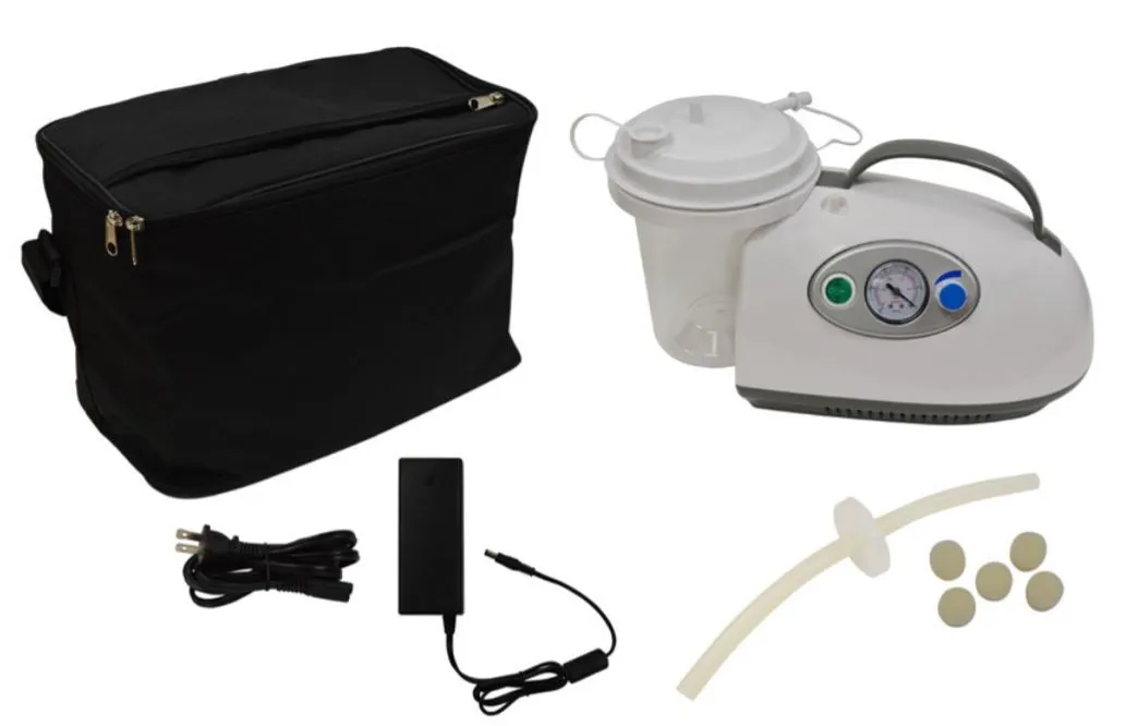 Roscoe (I # 50006) Lightweight Portable Suction Machine with Rechargeable Battery