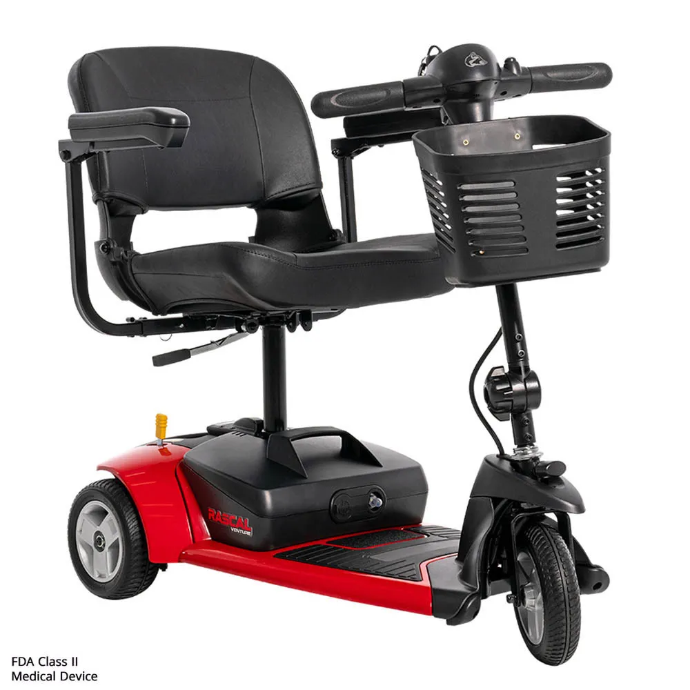 Pride Raskal 3 Wheel Scooter - 300 Lbs Wt Cap