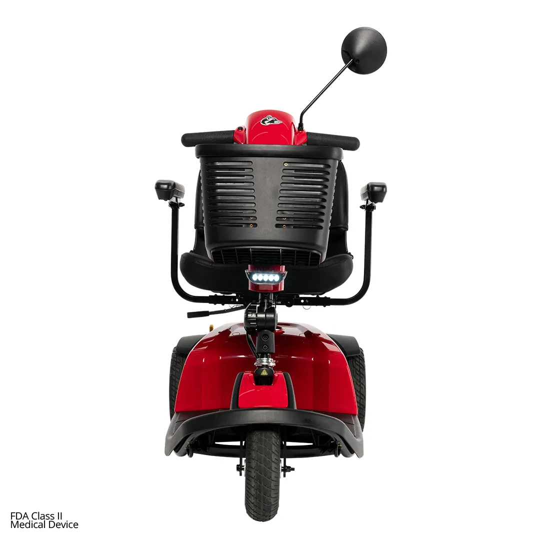 Pride Raskal Red 3@heel Scooter