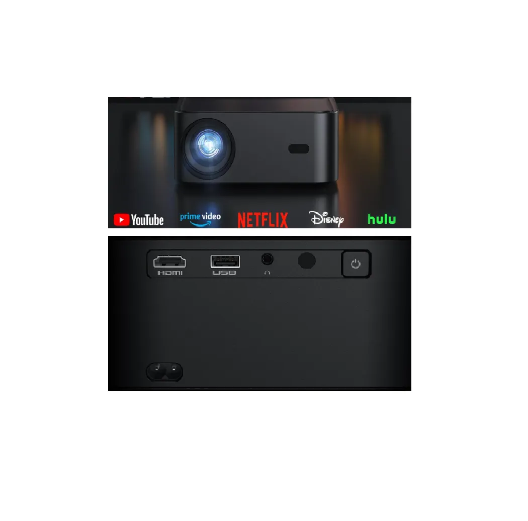 4K Projector with WiFi and Bluetooth
