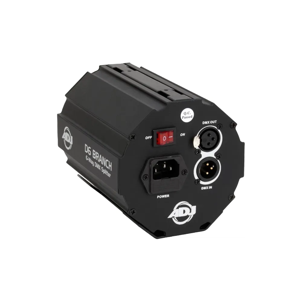 American DJ D6 Branch 6 x DMX Splitter